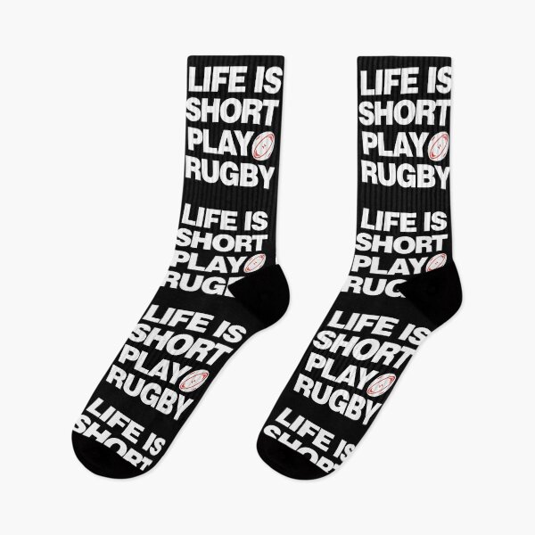 Item preview, Life is Short Play Rugby designed and sold by elhefe.