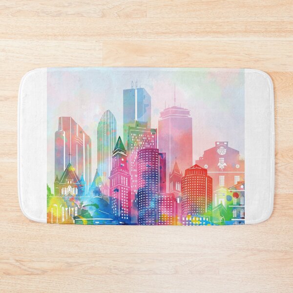 Item preview, boston skyline designed and sold by BekimART2.