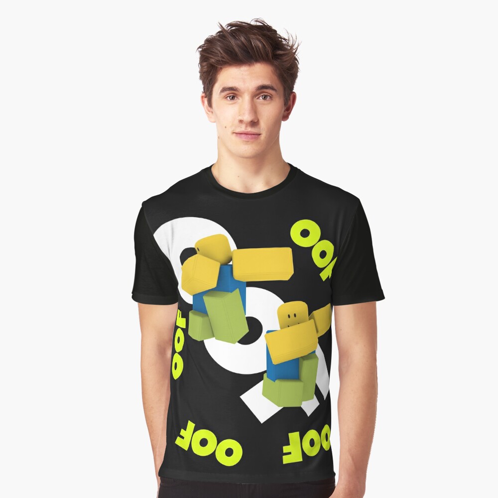 Oof Roblox Meme Dabbing Dancing Dab Noobs Gamer Boy Gift Idea T Shirt By Smoothnoob Redbubble - bof shirt roblox