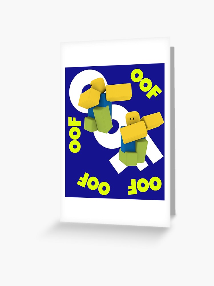 Oof Roblox Meme Dabbing Dancing Dab Noobs Gamer Boy Gift Idea Greeting Card By Smoothnoob Redbubble - 17 best oofroblox stuff images roblox oof tyler the