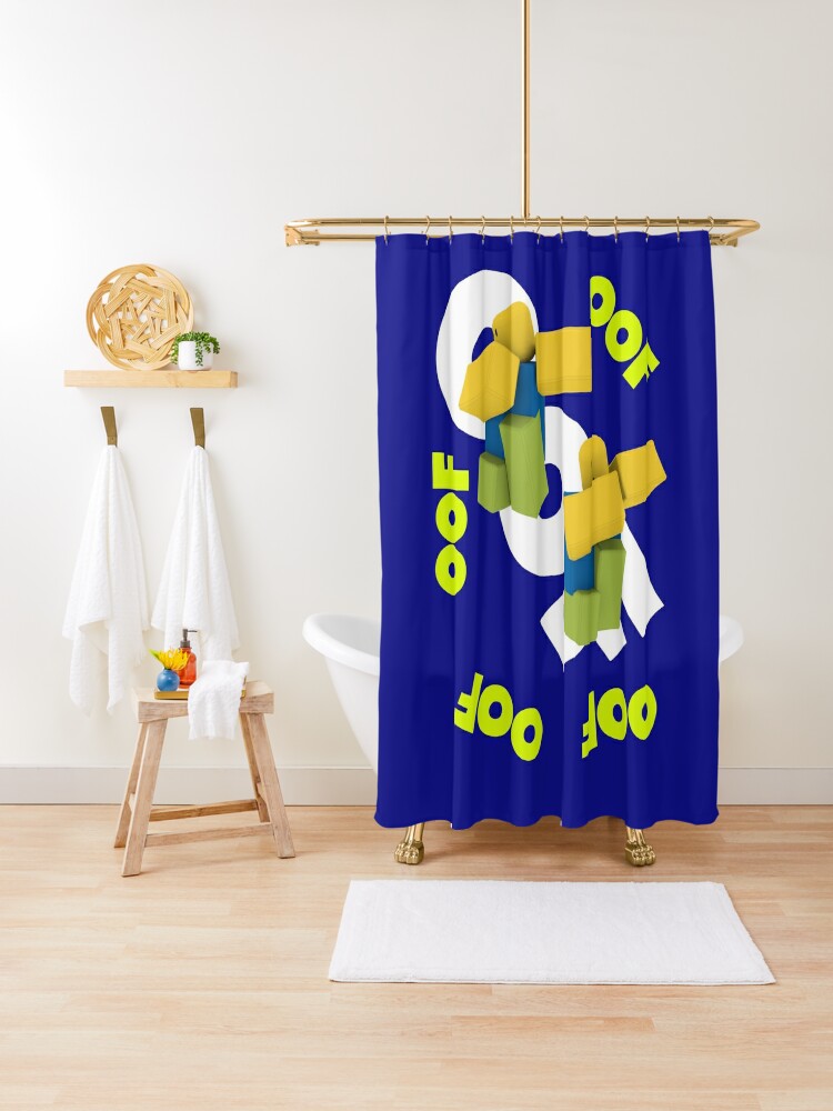 Oof Roblox Meme Dabbing Dancing Dab Noobs Gamer Boy Gift Idea Shower Curtain By Smoothnoob Redbubble - cool dance floor roblox