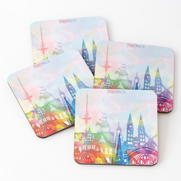 Item preview, bremen skyline designed and sold by BekimART2.