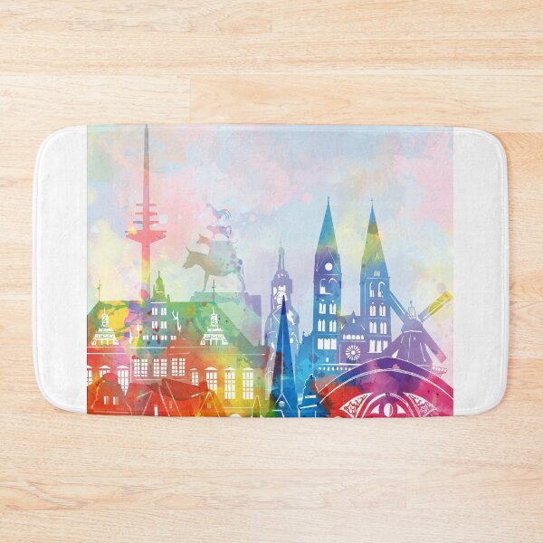 Item preview, bremen skyline designed and sold by BekimART2.