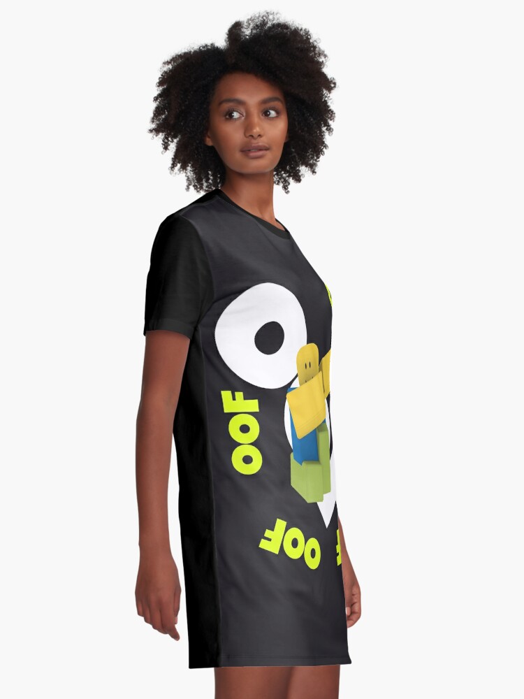 Oof Roblox Meme Dabbing Dancing Dab Noob Gamer Boy Gamer Girl Gift Idea Graphic T Shirt Dress By Smoothnoob Redbubble - girl clothes roblox girl outfits dance uniforms roblox