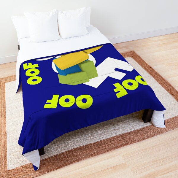 Roblox Oof Dancing Dabbing Noob Gifts For Gamers Comforter By Smoothnoob Redbubble - roblox oof dabbing dab meme funny noob gamer gifts idea throw