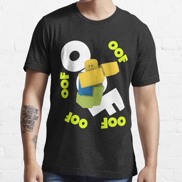 Roblox Oof Dancing Dabbing Noob Gifts For Gamers T Shirt By Smoothnoob Redbubble - dab shirt roblox