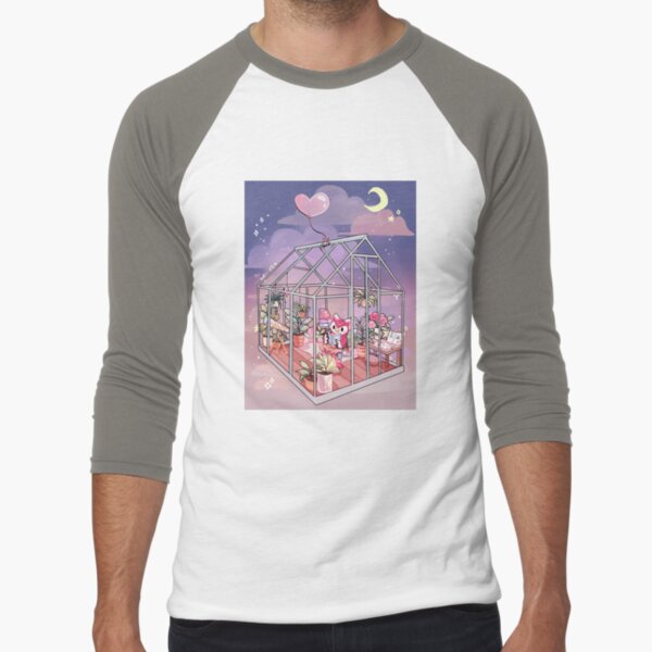 Celeste Baseball ¾ Sleeve T-Shirt
