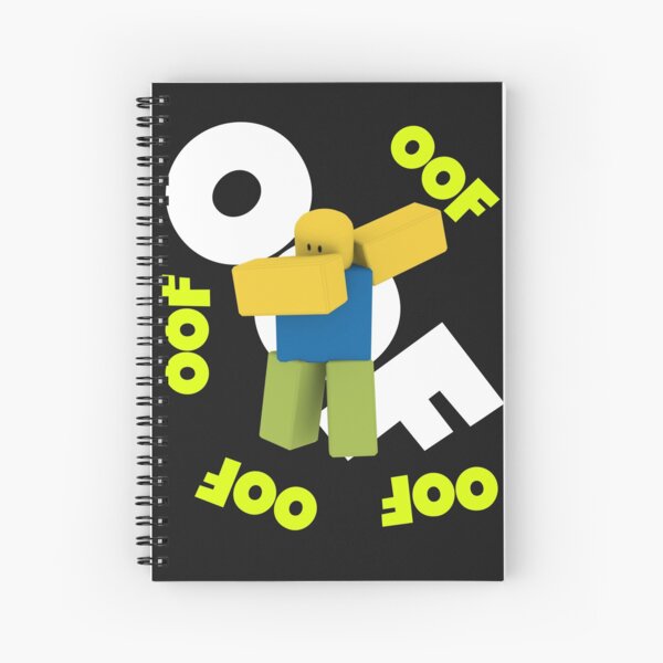 Big Oof Spiral Notebooks Redbubble - no context roblox uhohfunny