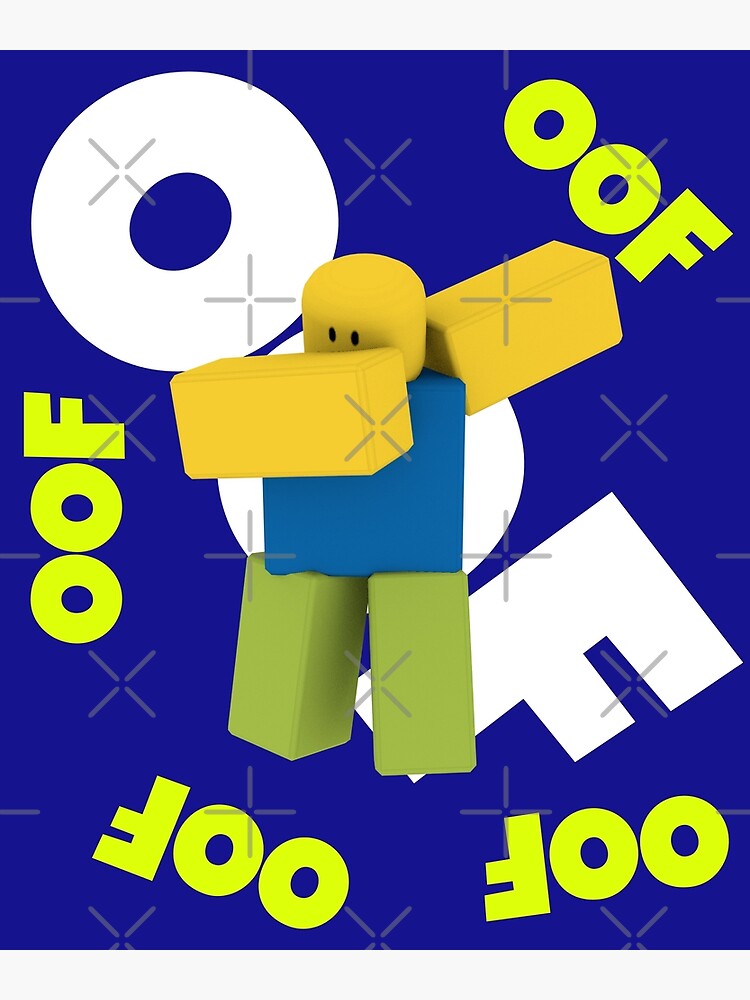 Roblox Oof Meme Dabbing Dancing Dab Noob Gamer Boy Gamer Girl Gift Idea Greeting Card By Smoothnoob Redbubble - roblox dank memes oof