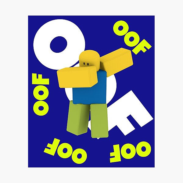 Roblox Girl Wall Art Redbubble - oo boi roblox