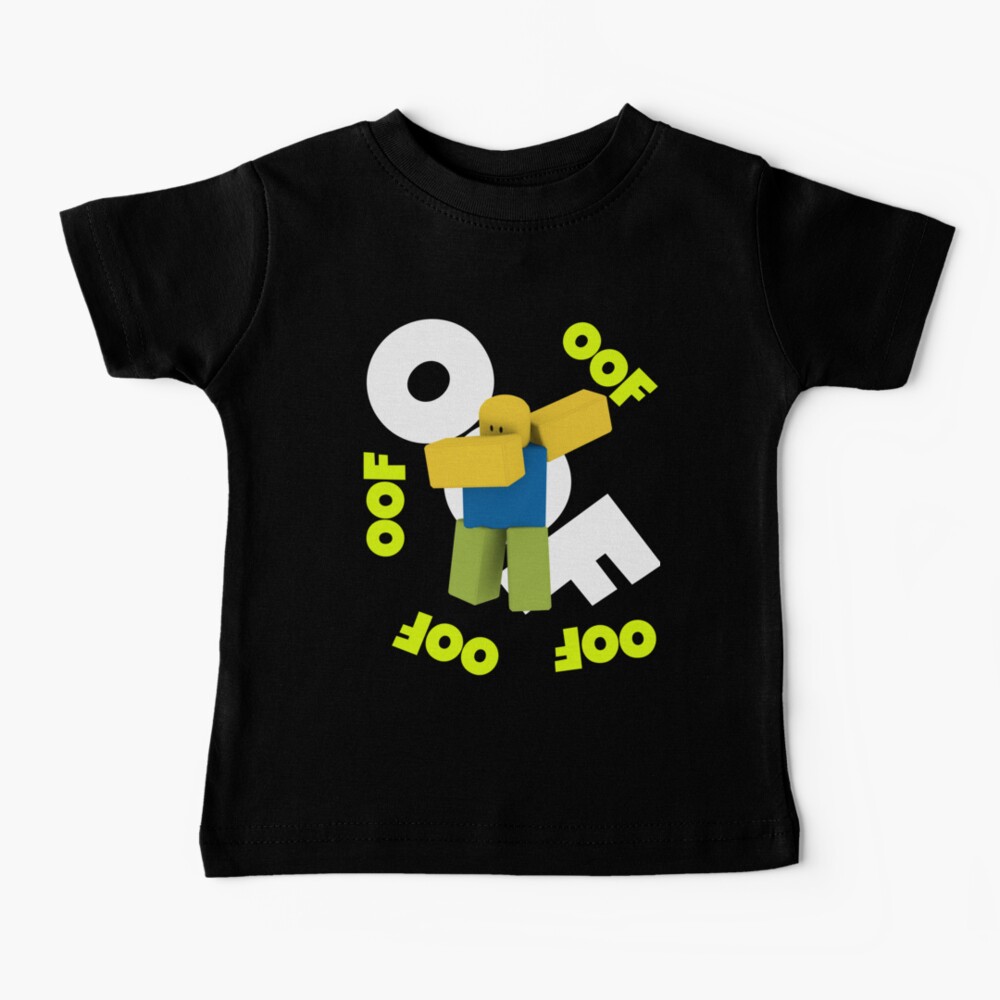 Roblox Oof Meme Dabbing Dancing Dab Noob Gamer Boy Gamer Girl Gift Idea Baby T Shirt By Smoothnoob Redbubble - noob shirt oof roblox