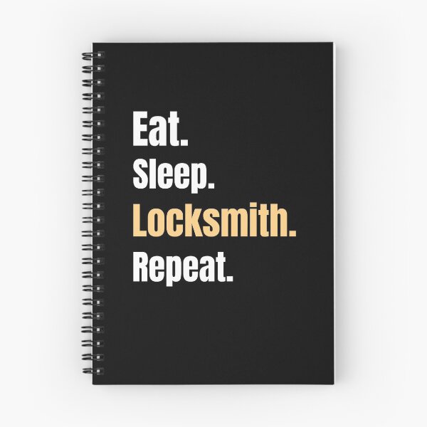 Item preview, Eat Sleep Locksmith Repeat designed and sold by GasparArts.