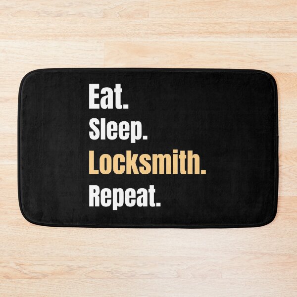 Item preview, Eat Sleep Locksmith Repeat designed and sold by GasparArts.
