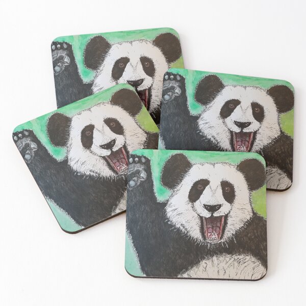 Item preview, Panda says Hi!  designed and sold by JoSymondsArt.