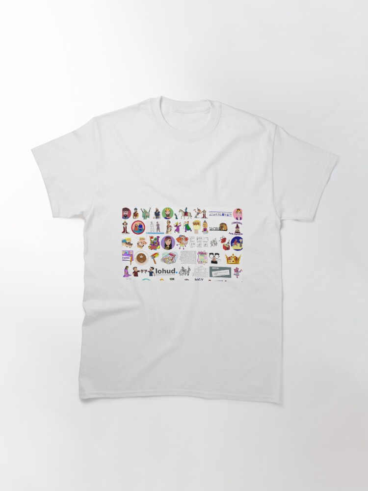 Alternate view of Purim, Haman, Esther, Happy Purim, פּוּרִים,  Classic T-Shirt