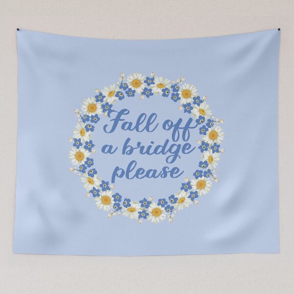 Artikelvorschau, Von einer Brücke fallen Bitte Schitts Creek David Zitat entworfen und verkauft von Epic Love Designs.
