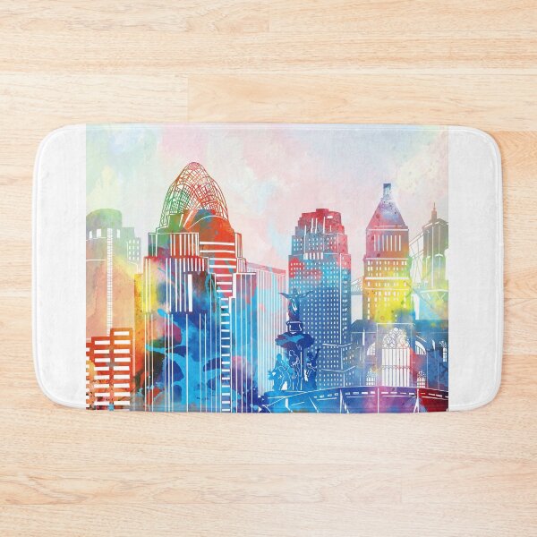 Item preview, cincinnati skyline designed and sold by BekimART2.