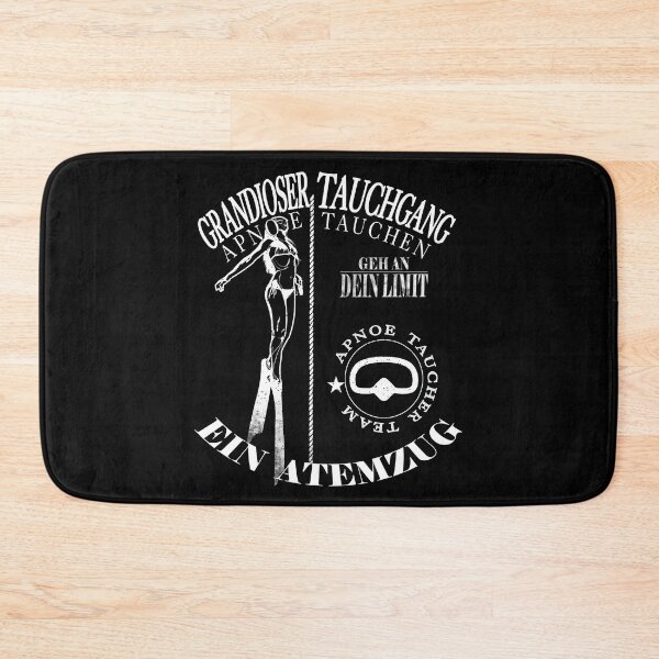 Item preview, Apnea diving / hold your breath / diving school motif designed and sold by torlei565.