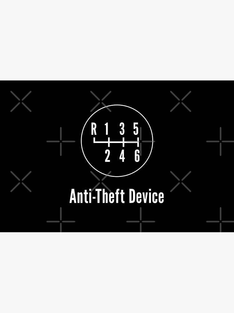 "Manual Transmission AntiTheft Device" Poster by ApexFibers Redbubble