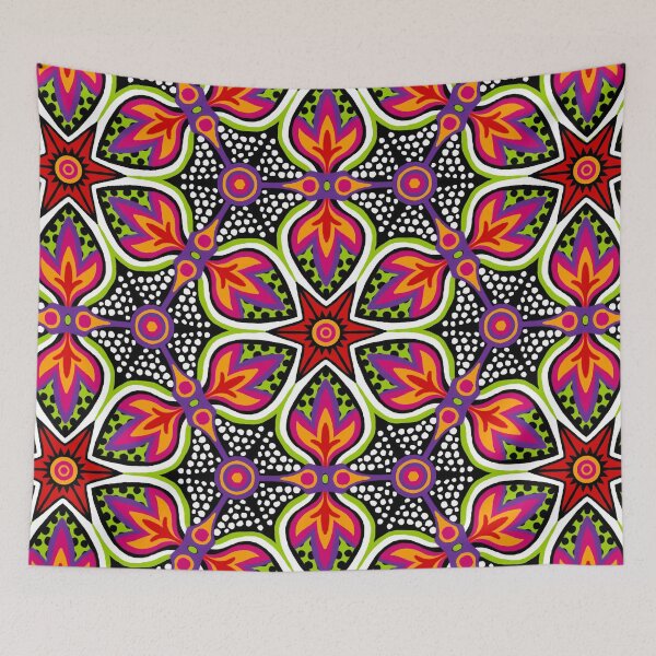 Item preview, DiAtomic Floral designed and sold by Janet Towbin.