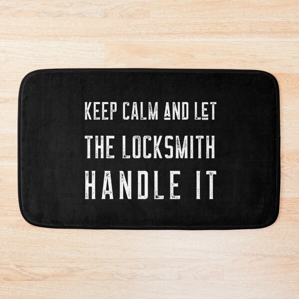 Item preview, Keep Calm and Let The Locksmith Handle It designed and sold by GasparArts.