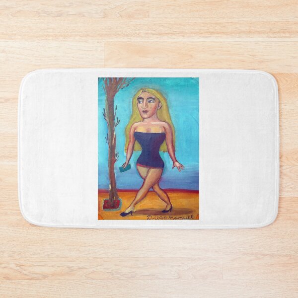 Item preview, Girl with cellphone,  People of the neighborhood designed and sold by Diego Manuel Rodriguez.
