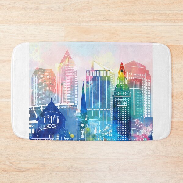 Item preview, cleveland skyline designed and sold by BekimART2.