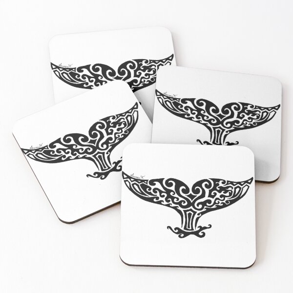 Item preview, Whale Fluke Tribal Design  designed and sold by KitayamaDesigns.