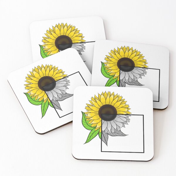 Item preview, Sunflower With Grayscale Cutout designed and sold by isacaste.