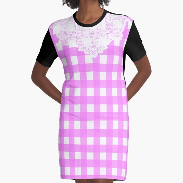 Country Lace - Pink Lemonade Graphic T-Shirt Dress