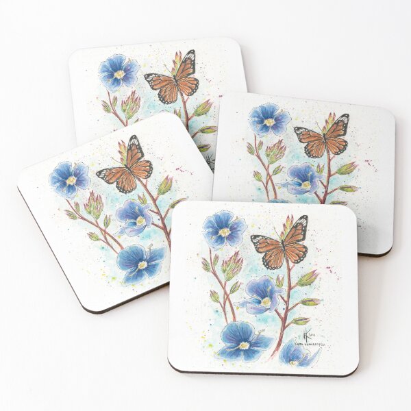 Aperçu de l'œuvre Butterfly Flower créée et vendue par Kyra C. Kalageorgi.