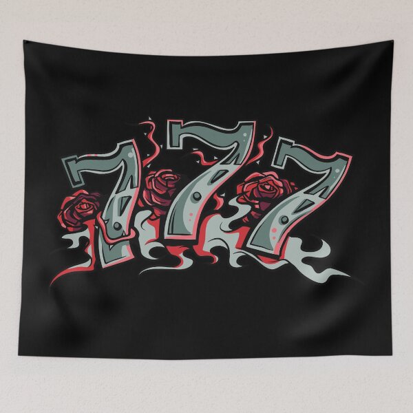 Item preview, GAMBLING SLOT MACHINE 777 designed and sold by HolidayT-Shirts.