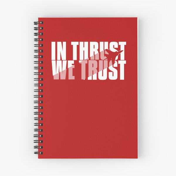 Item preview, In Thrust We Trust - Aviation Quote designed and sold by yeoys.