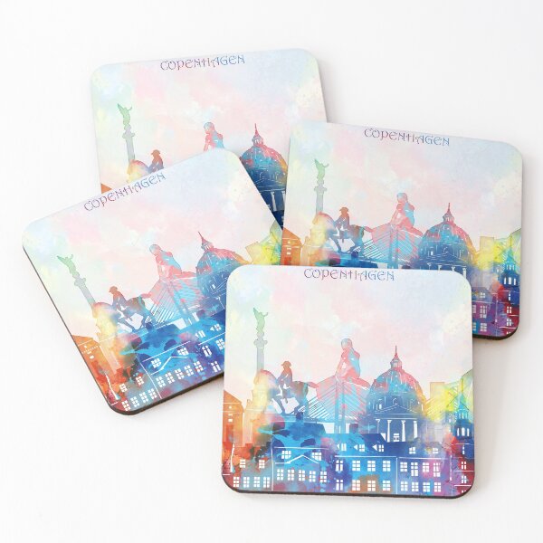 Item preview, copenhagen skyline designed and sold by BekimART2.