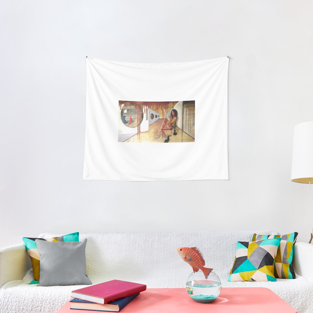 Laundry a No-No Tapestry