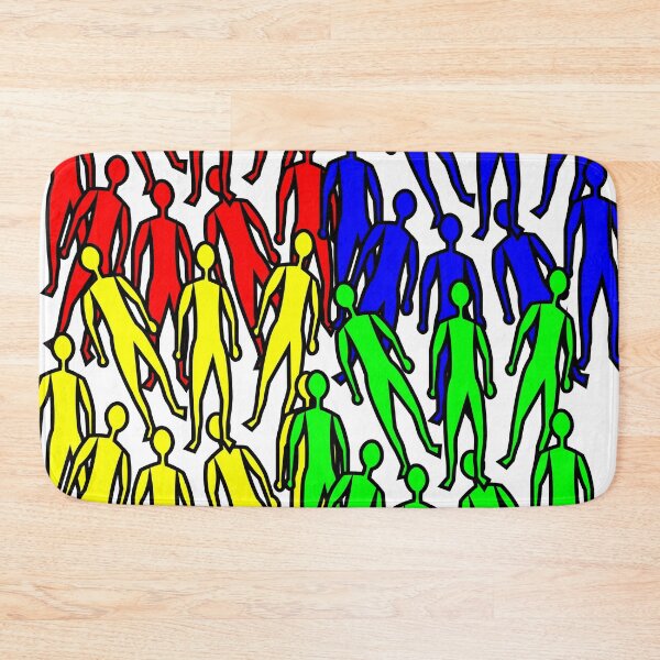 Item preview, Multicolored Men designed and sold by BernadetteG.