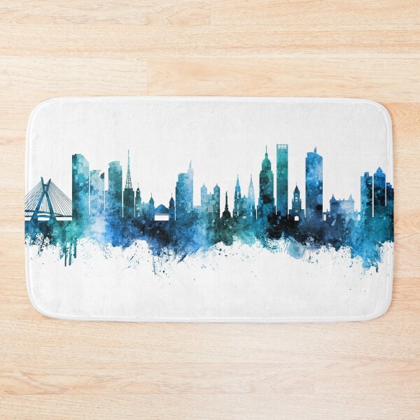 Item preview, São Paulo Skyline Brazil designed and sold by ArtPrints.