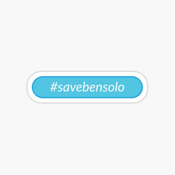 Item preview, Salva a Ben Solo designed and sold by ArtistCatarina.