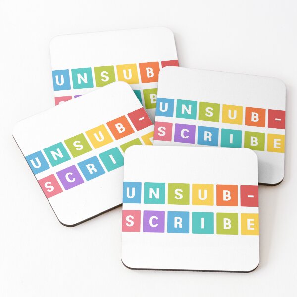 Item preview, Unsub-scribe designed and sold by Dreams of Dubai.