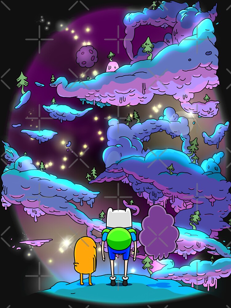 Thumbnail 7 von 7, Classic T-Shirt, Adventure Time-Ärger im klumpigen Raum von BrewsToons designt und verkauft von mbdesigne.
