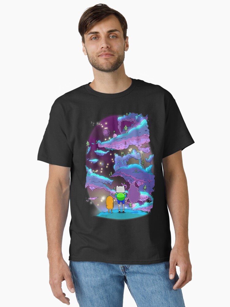 Thumbnail 1 von 7, Classic T-Shirt, Adventure Time-Ärger im klumpigen Raum von BrewsToons designt und verkauft von mbdesigne.
