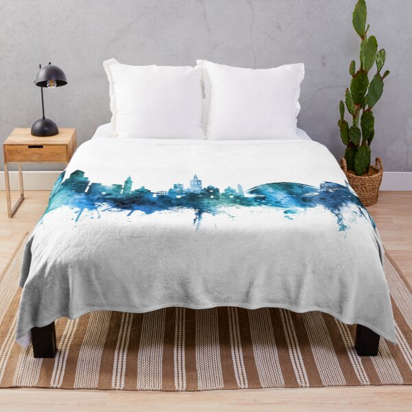 Item preview, Valencia Spain Skyline designed and sold by ArtPrints.