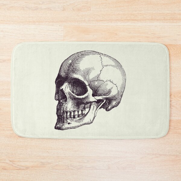 Item preview, Human Skull - Vintage Anatomy Poster 2 designed and sold by VAposters.