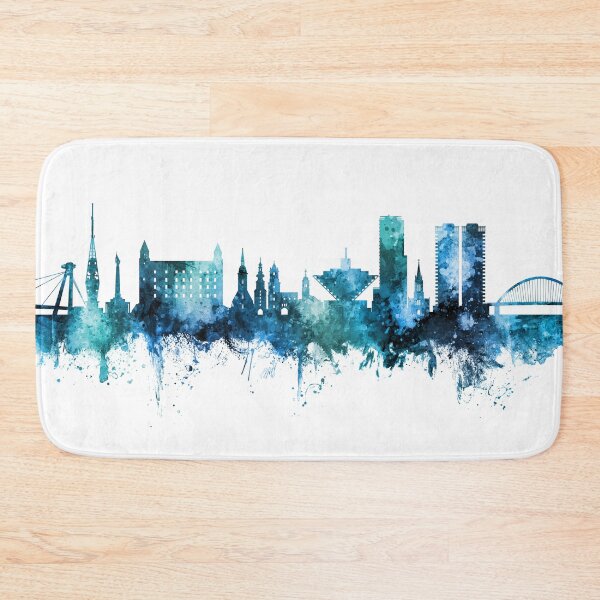 Item preview, Bratislava Slovakia Skyline designed and sold by ArtPrints.