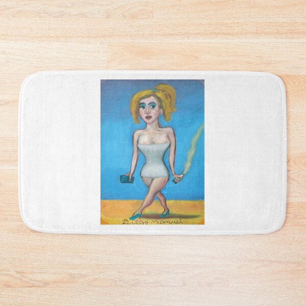 Item preview, girl with cigarette 4,  People of the neighborhood designed and sold by Diego Manuel Rodriguez.