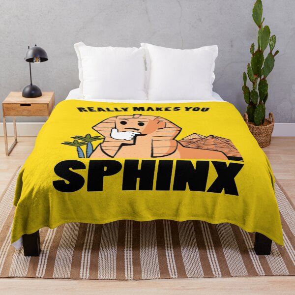 Item preview, Really Makes You Sphinx designed and sold by Yipptee Shirts.