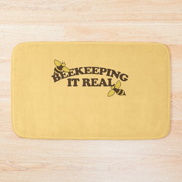 Item preview, Beekeeping it real retro bee designed and sold by FrictionMaxxing.