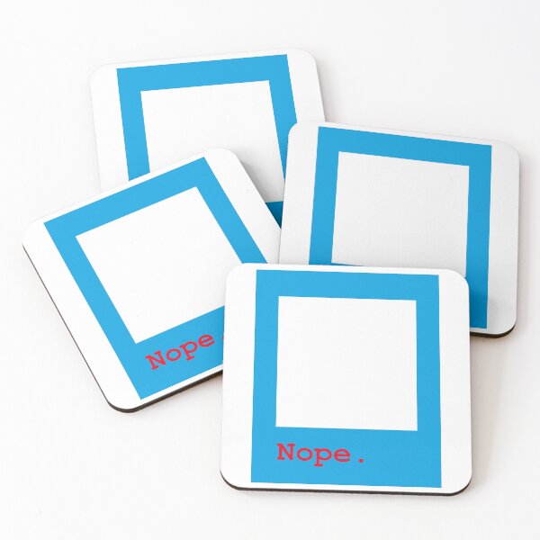 Item preview, "Nope." Simply nope designed and sold by dauerossi.