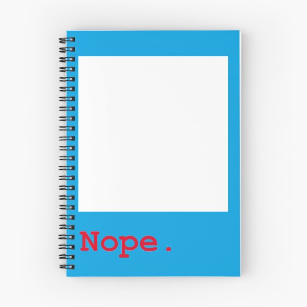 Item preview, "Nope." Simply nope designed and sold by dauerossi.