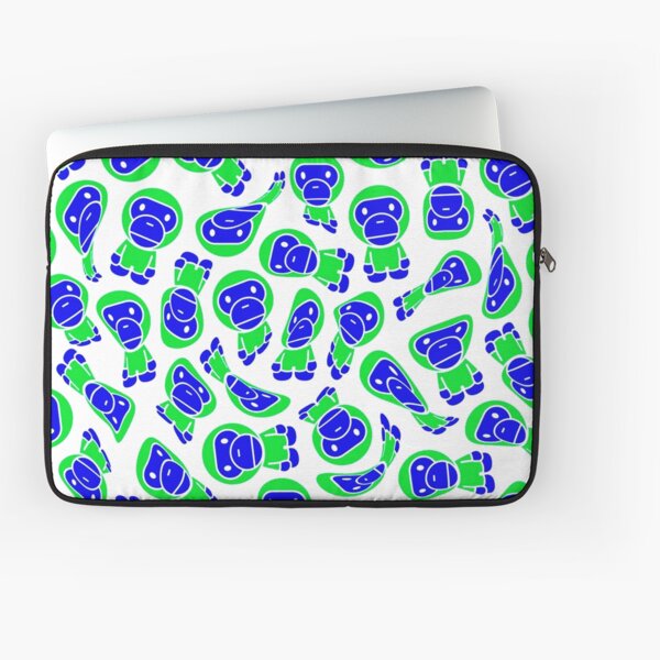 Green Baby Milo Bape Laptop Sleeve